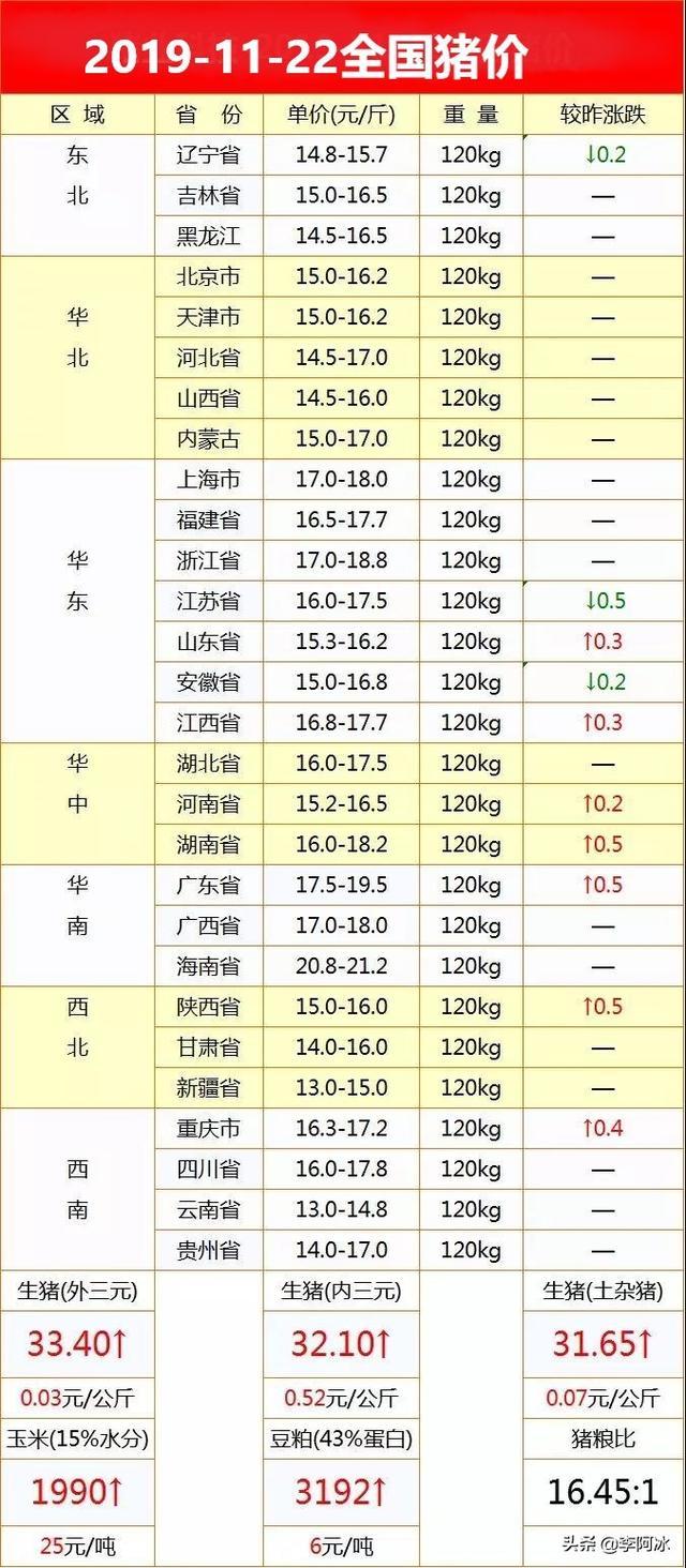 明日猪价走势分析及预测